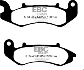 EBC - BRAKE PAD SFA ORG SCOOTER - 17201144