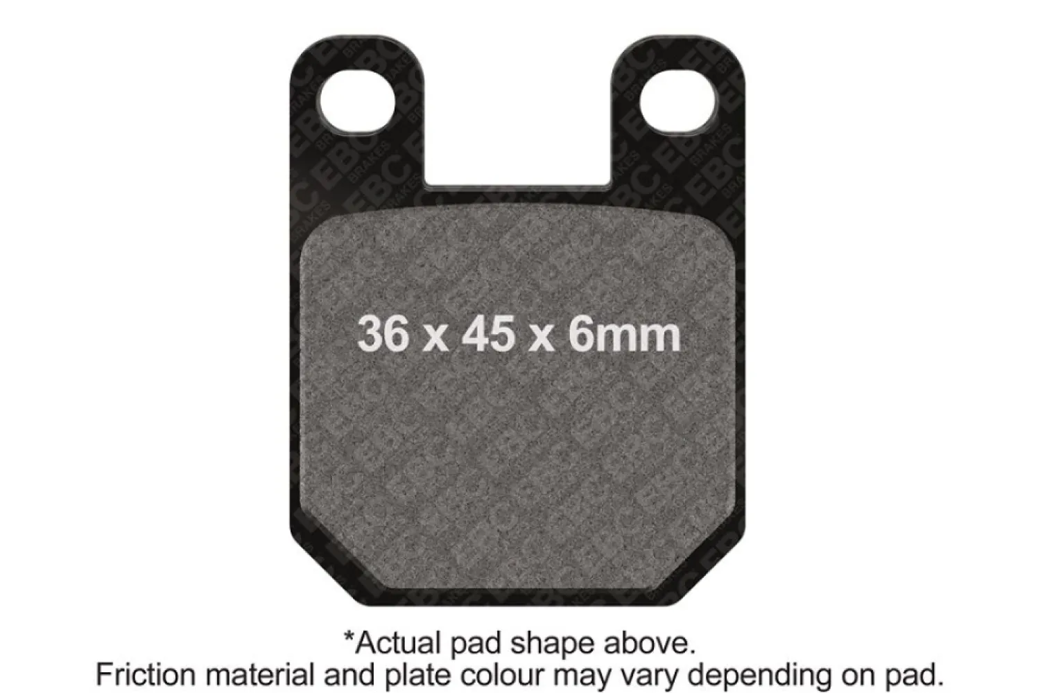 EBC - BRAKE PAD CARBON TT DIRT - 17201155