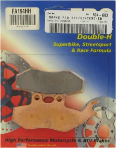 EBC - BRAKE PAD SINTERED HH - 17210210