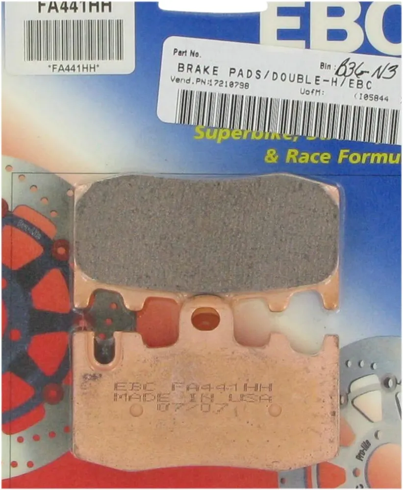 EBC - BRAKE PAD SINTERED HH - 17210798