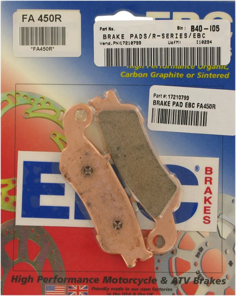 EBC - BRAKE PAD SINT R SERIES - 17210799