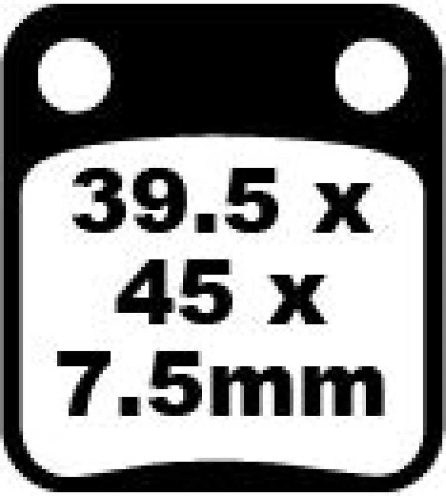 EBC - BRAKE PAD SINTERED HH - 17210965
