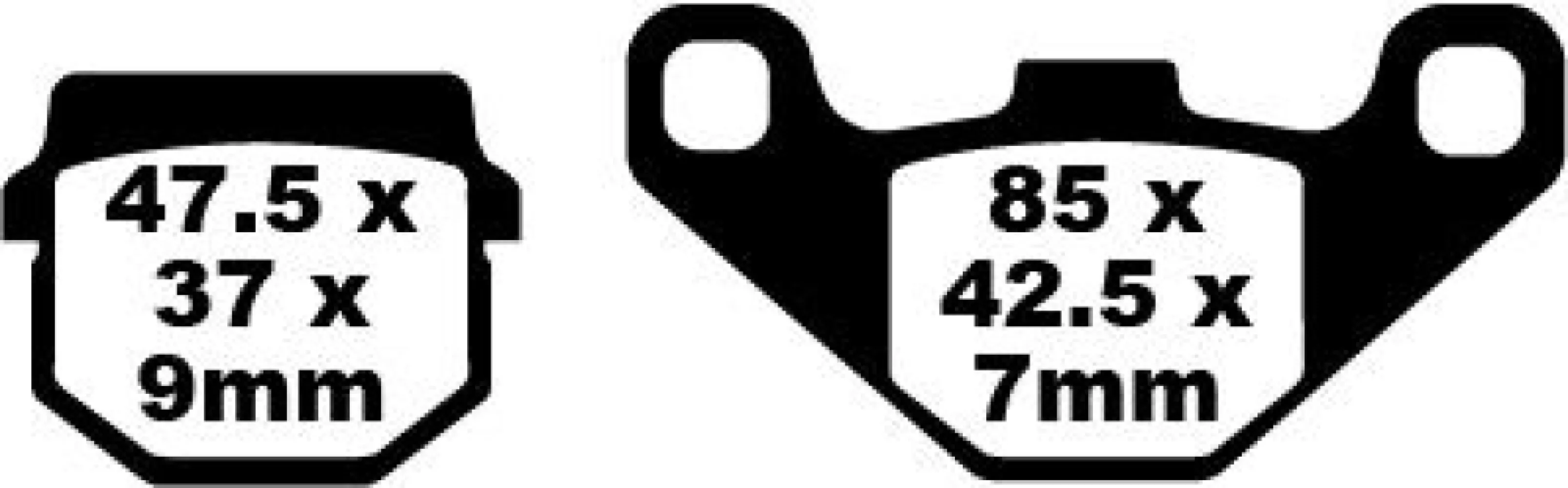EBC - BRAKE PAD SINTERED HH - 17210975