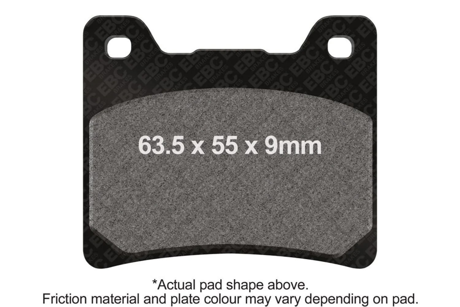 EBC - BRAKE PAD EBC EPFA088HH - 17210981