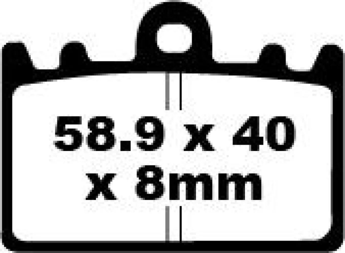 EBC - BRAKE PAD SINTERED HH - 17210988