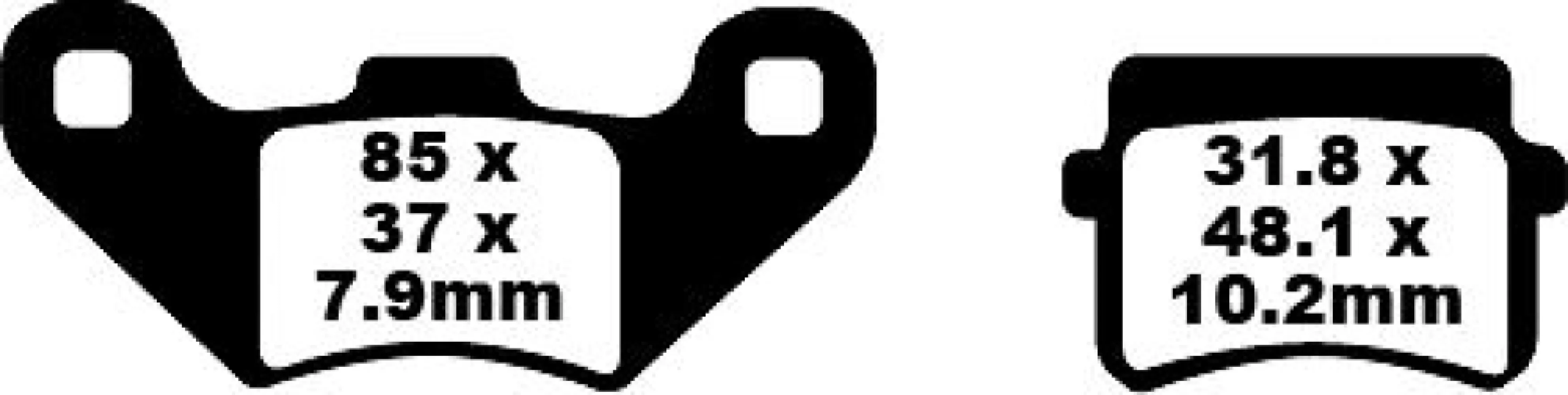 EBC - BRAKE PAD SINT R SERIES - 17210995