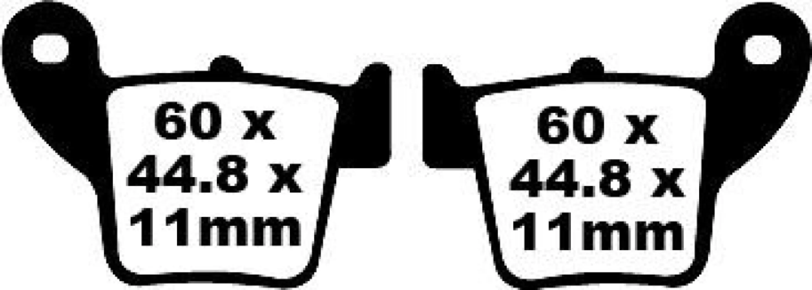 EBC - BRAKE PAD CARBON TT DIRT - 17211235