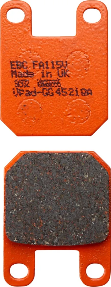 EBC - BRAKE PAD VEE SEMISNTRD  - 17211402