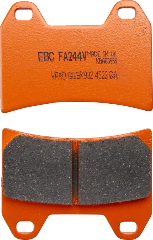 EBC - BRAKE PAD VEE SEMISNTRD  - 17211453