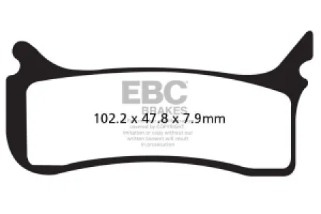 EBC - BRAKE PAD EPFA SIN EXT PRO - 17211958