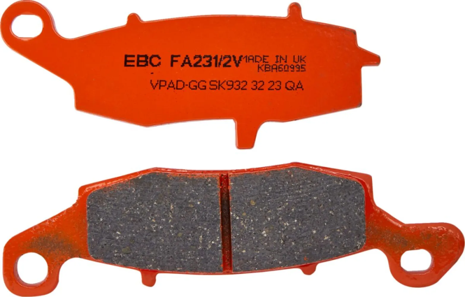 EBC - BRAKE PAD VEE SEMISNTRD  - 17211972