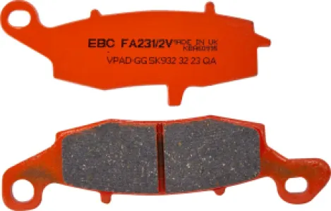 EBC - BRAKE PAD VEE SEMISNTRD  - 17211972