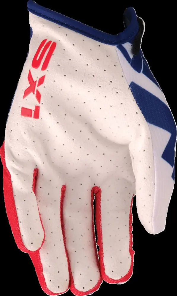 MOOSE OFFROAD SOFT-GOODS - GLOVE YOUTH SX1 RWB LG - 33321885