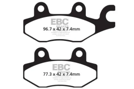EBC - BRAKE PAD SINTERED HH - 17212233