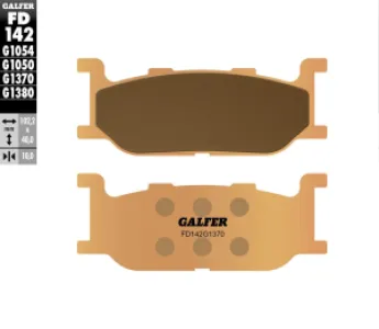 GALFER - BRAKE PAD SINTERED - 17212365
