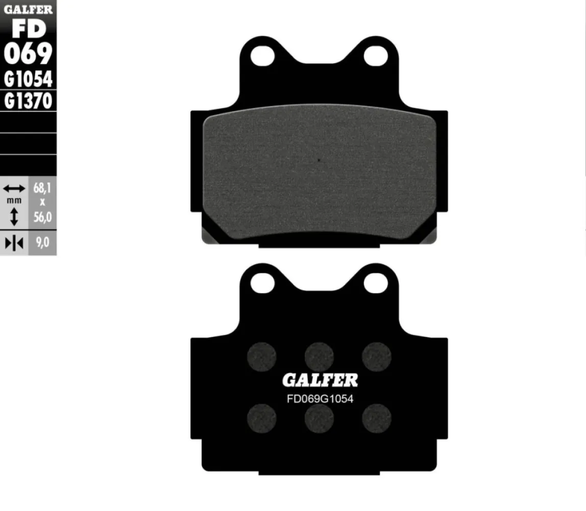 GALFER - BRAKE PAD SEMI METAL - 17212387