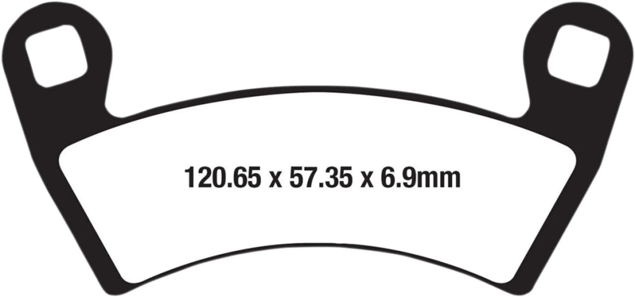 EBC - BRAKE PAD SINT R SERIES - 17212517