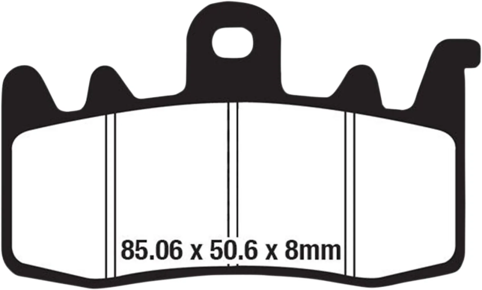 EBC - BRAKE PAD SINT GPFAX630HH - 17212769