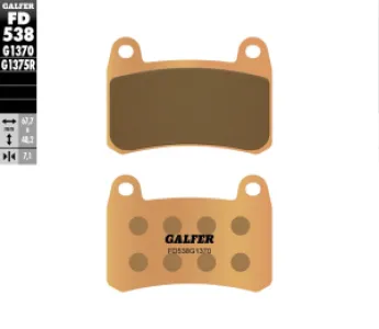 GALFER - BRAKE PAD SINTERED - 17213052