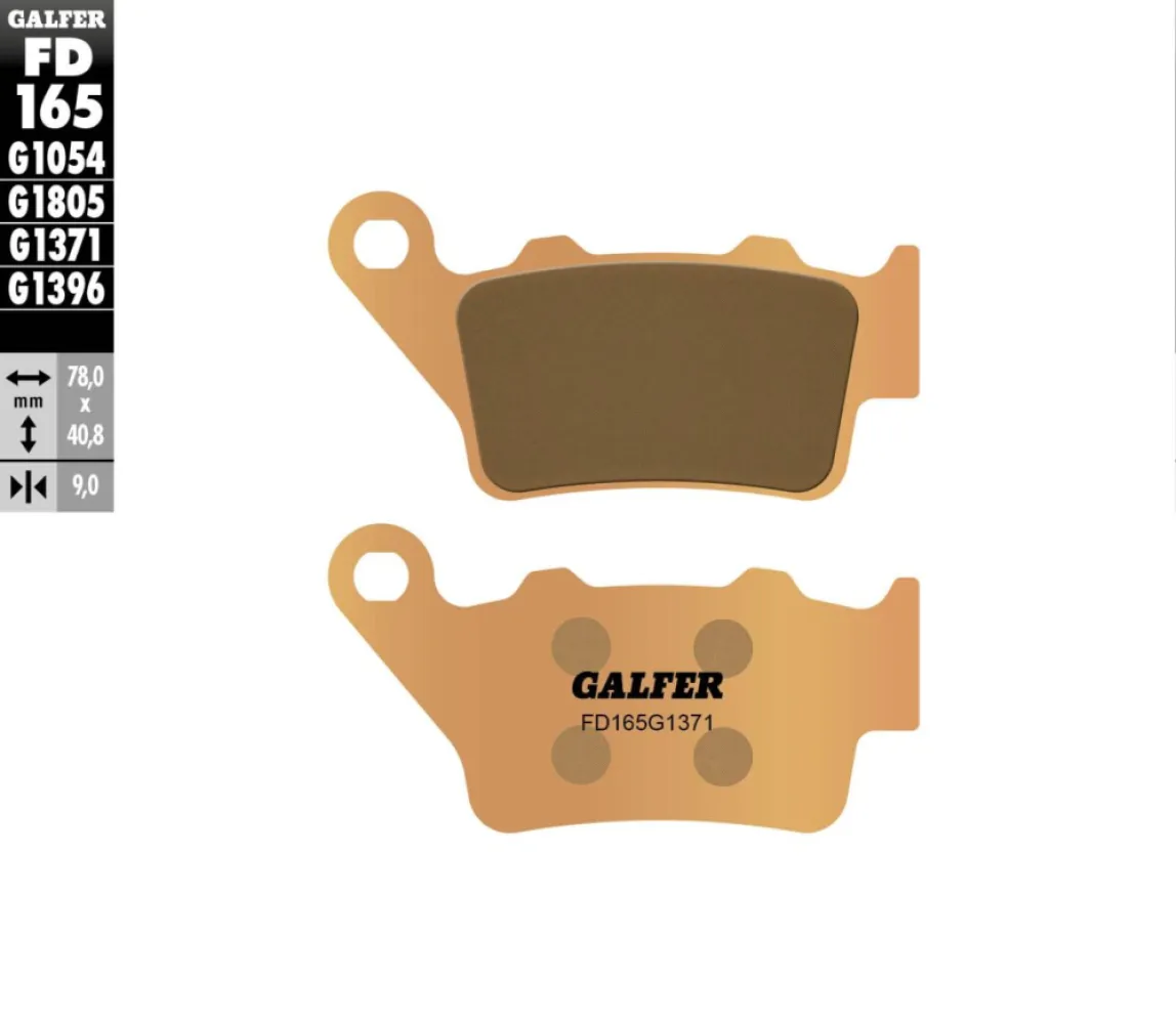 GALFER - BRAKE PAD SINTERED - 17213053