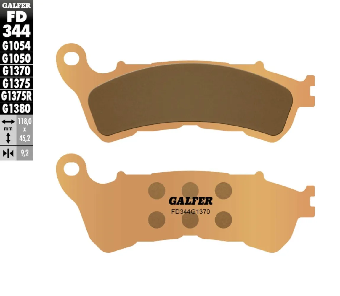 GALFER - BRAKE PAD SINTERED - 17213056