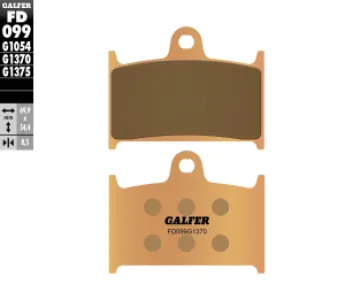 GALFER - BRAKE PAD SINTERED - 17213060