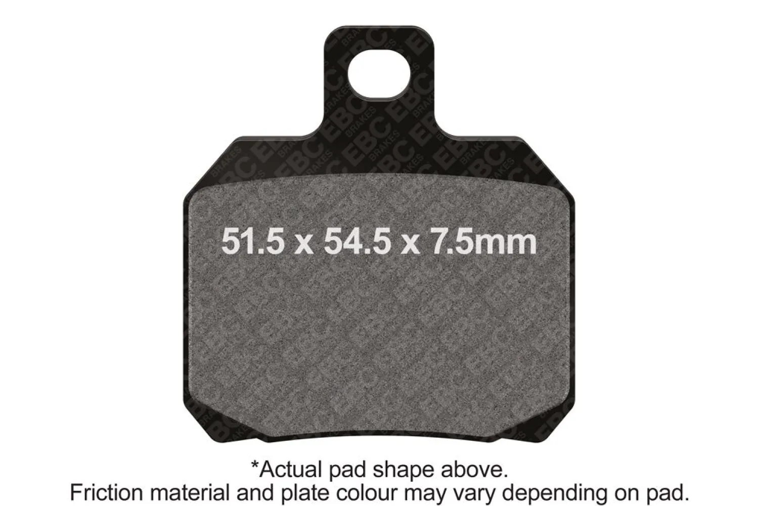 EBC - BRAKE PAD EPFA SIN EXT PR - 17213374