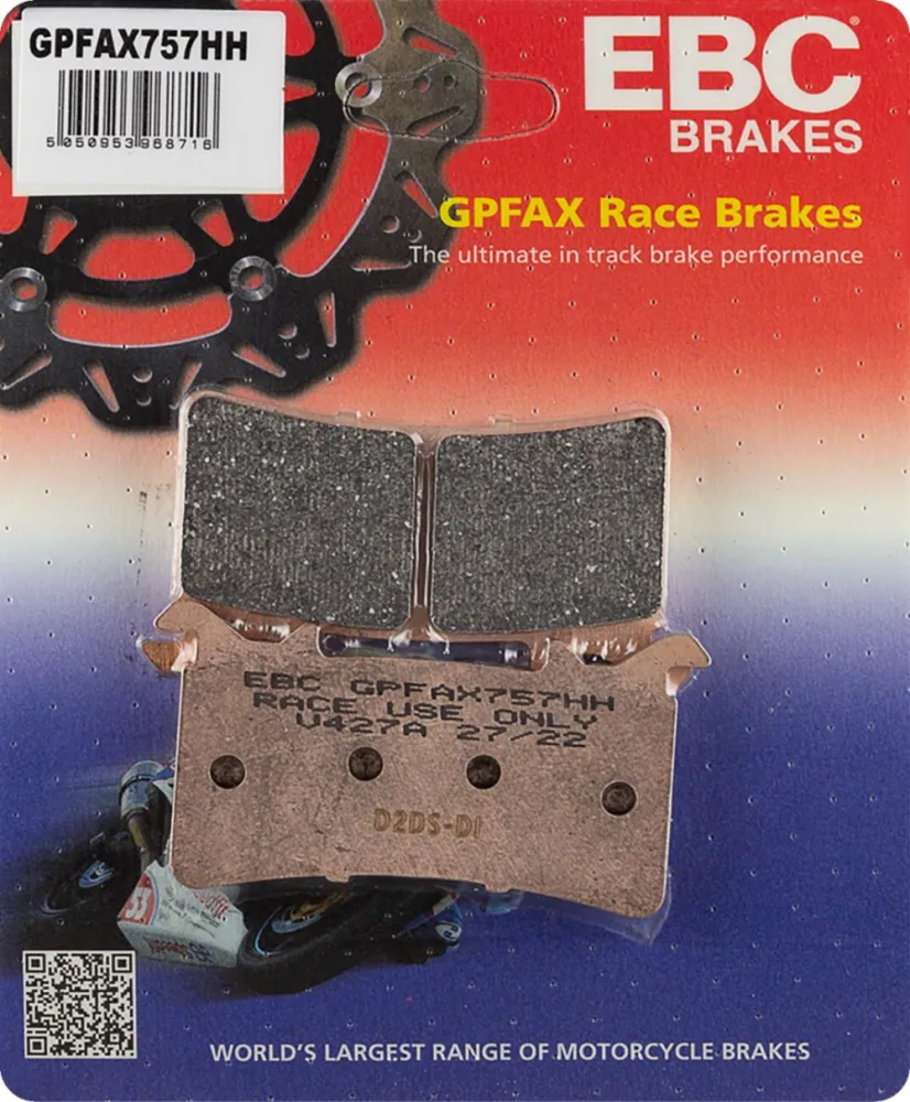 EBC - BRAKE PAD GPFA SINTER RAC - 17213379