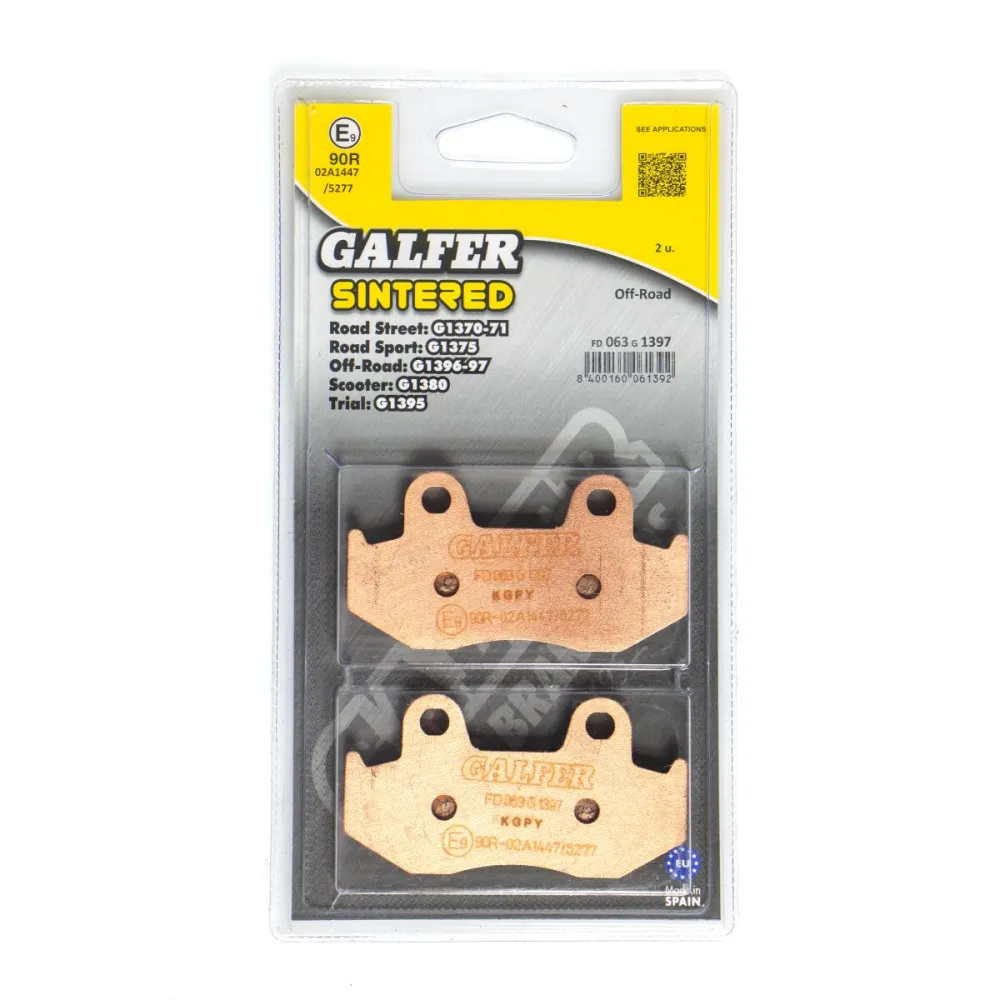 GALFER - BRAKE PAD SINTERED ATV - 17213532