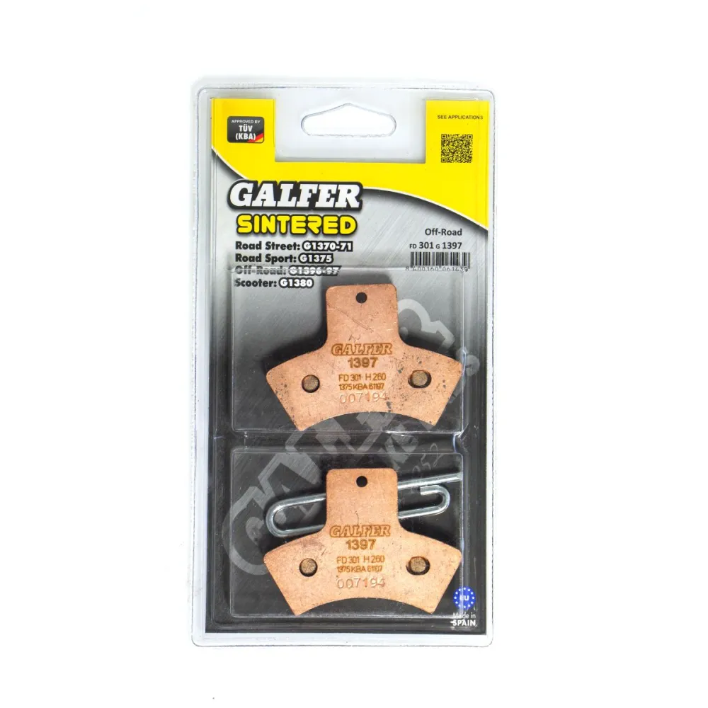 GALFER - BRAKE PAD SINTERED ATV - 17213554