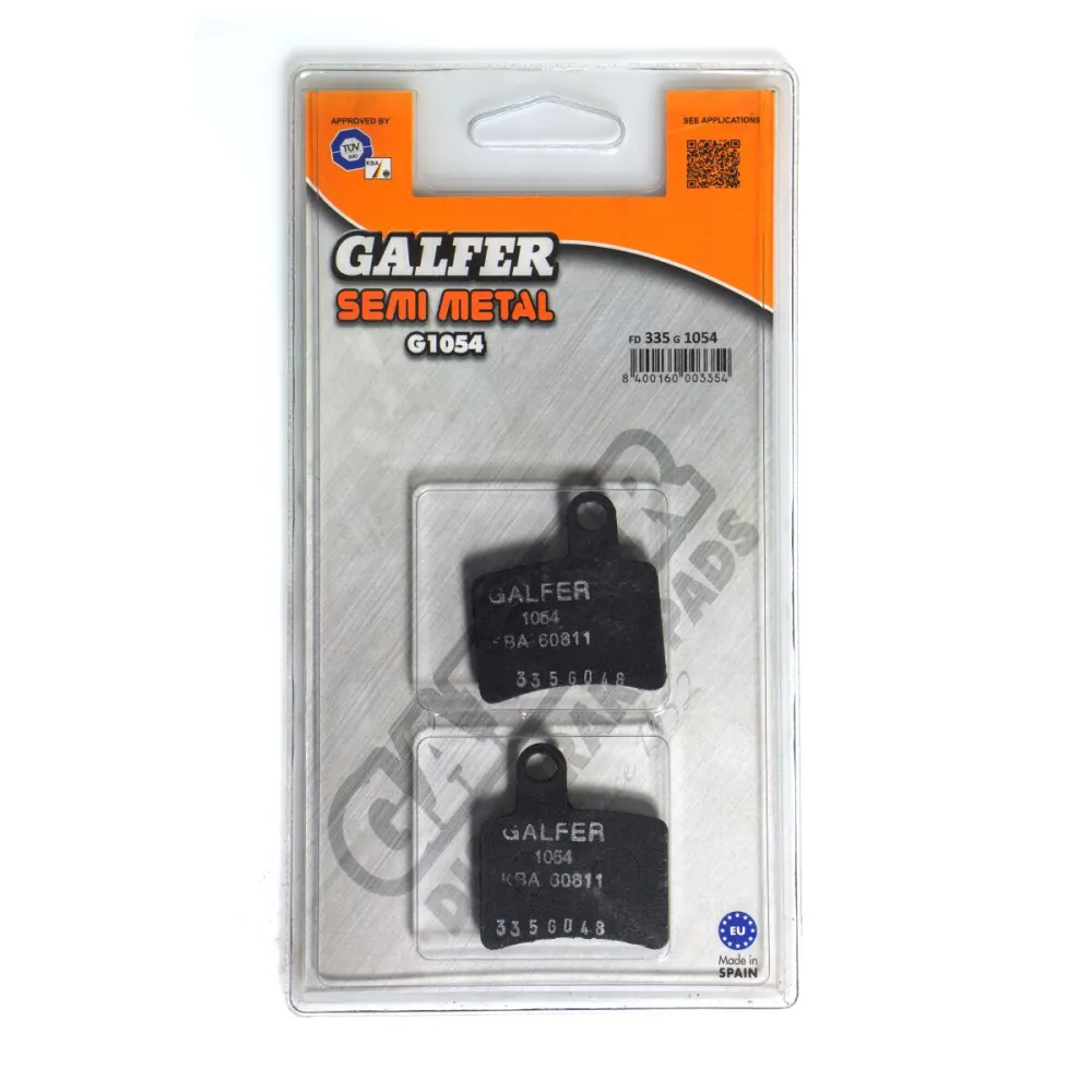 GALFER - BRAKE PAD SEMI METAL - 17213563