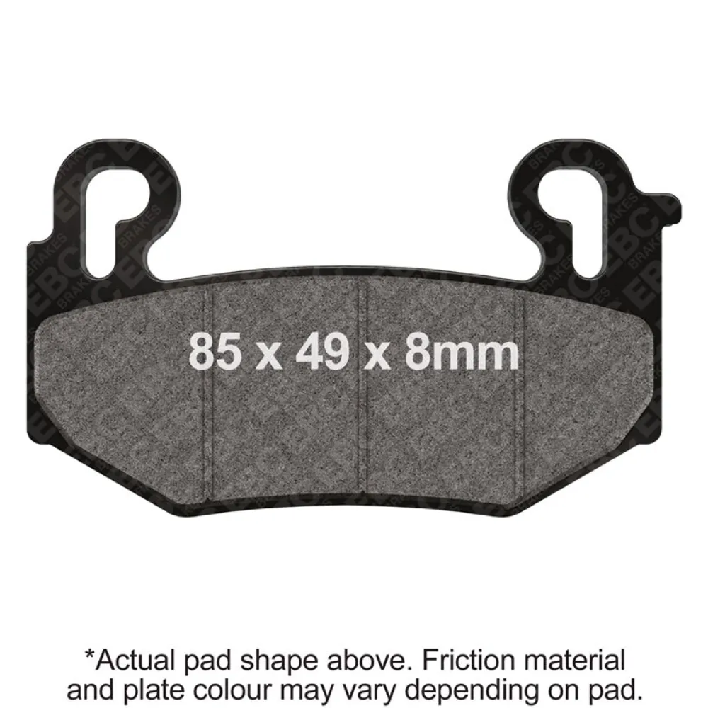 EBC - BRAKE PAD SINTERED HH - 17213569