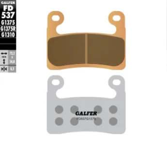 GALFER - BRAKE PAD SINTER SPORT - 17213570