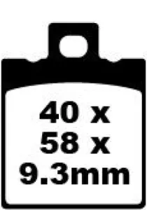EBC - BRAKE PAD FA SER ORGANIC - 17220191