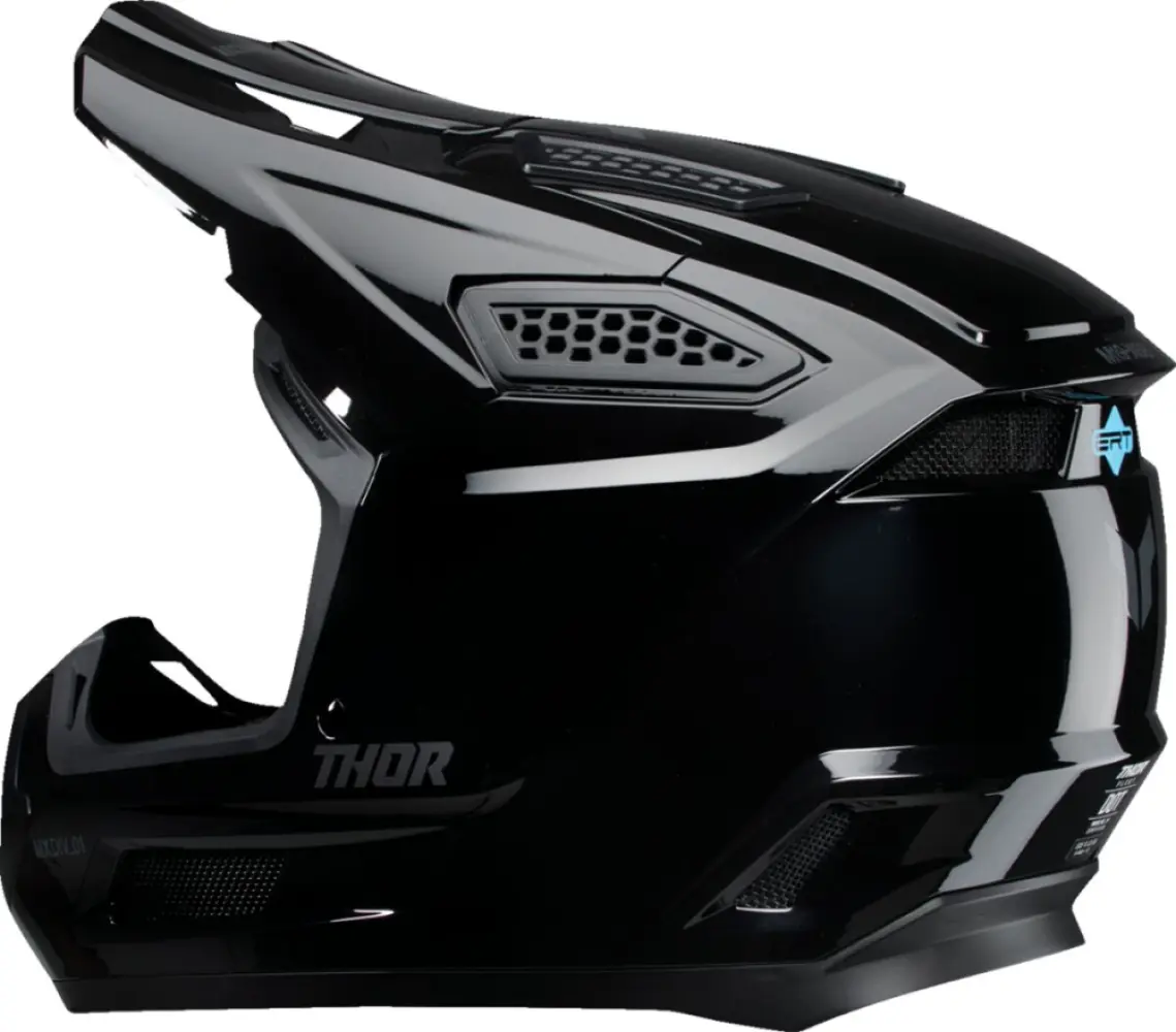 THOR - HELMET FLEET BLACKOUT GLOSS LG - 01108967