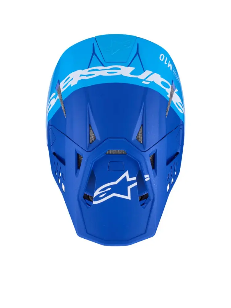ALPINESTARS(MX) - HELMET S-M10 FLOOD BLUE/BLK-CA - 01109039
