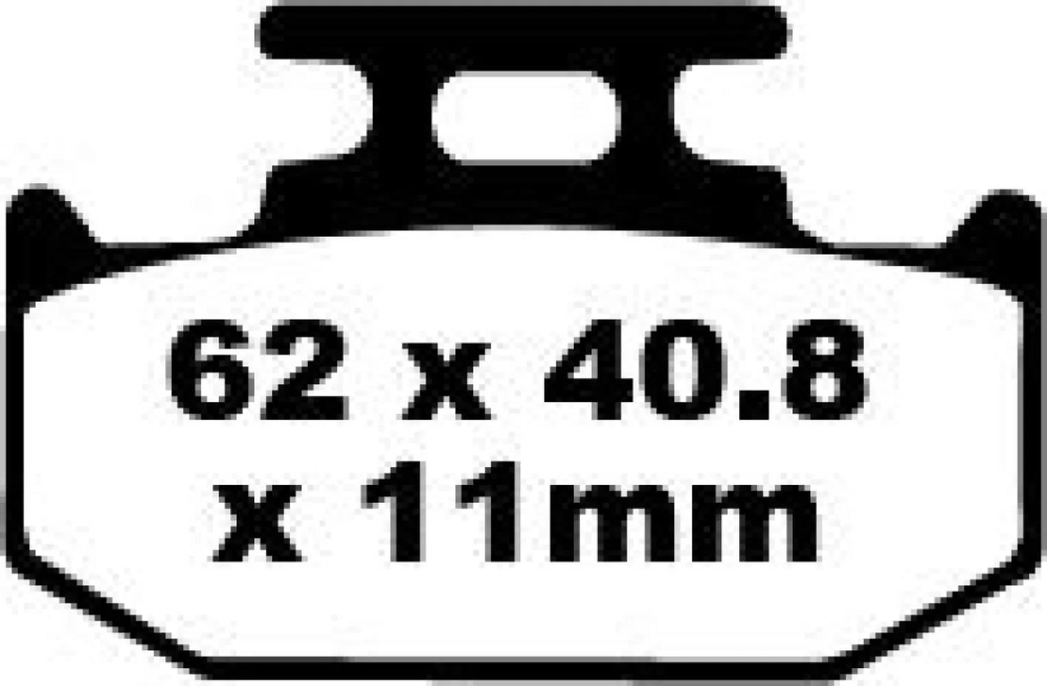 EBC - BRAKE PAD CARBON TT DIRT - 17220249