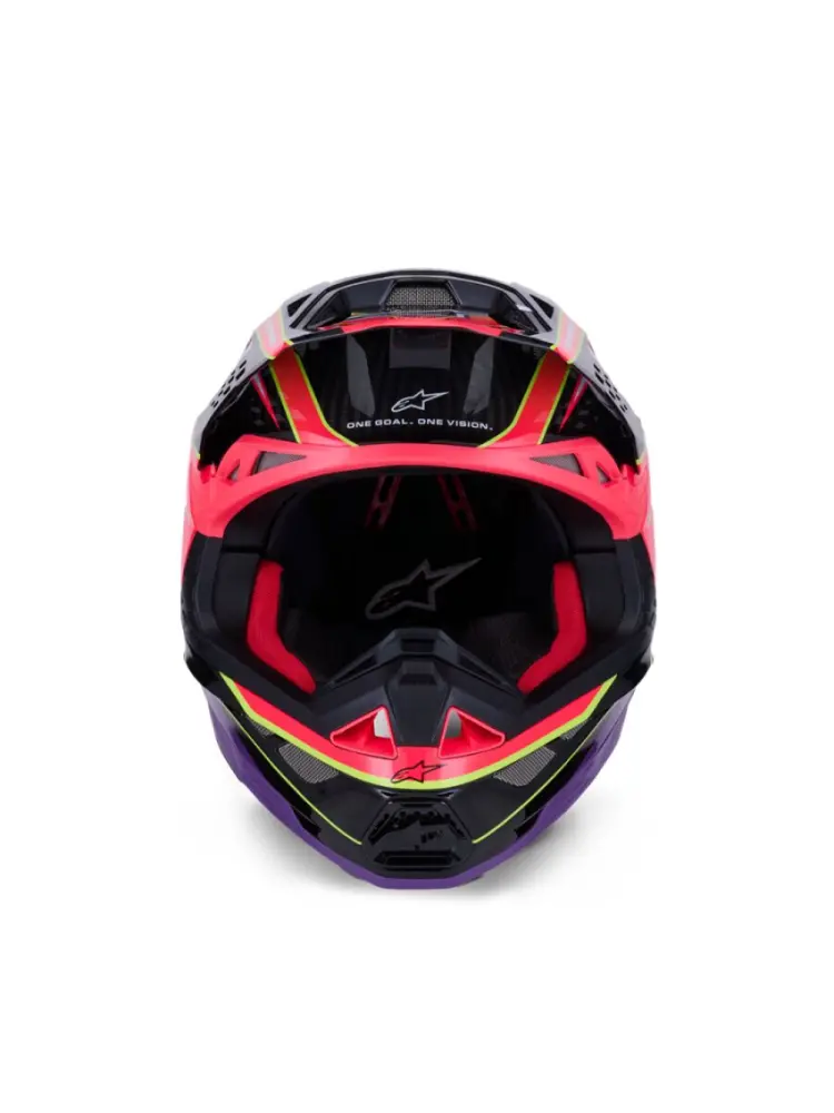ALPINESTARS(MX) - HELMET S-M10 ERA PINK/VIO/YL X - 01109045