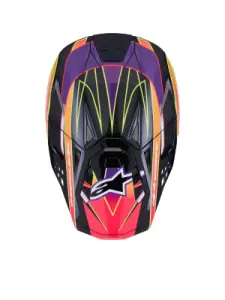 ALPINESTARS(MX) - HELMET S-M10 ERA PINK/VIO/YL X - 01109049