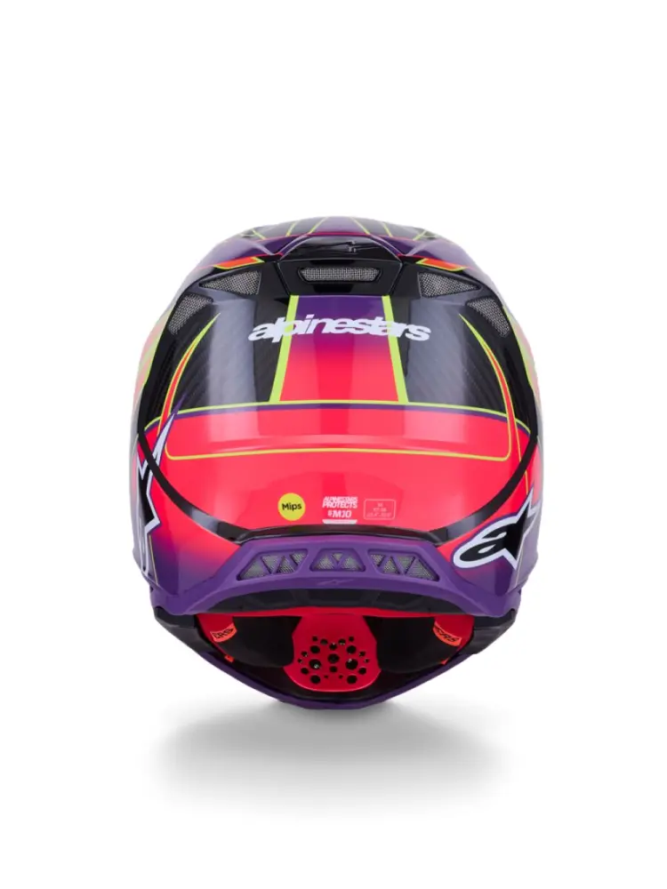 ALPINESTARS(MX) - HELMET S-M10 ERA PINK/VIO/YL X - 01109049