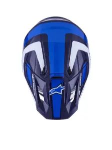 ALPINESTARS(MX) - HELMET SM7 RISE BLUE/WHITE S - 01109070