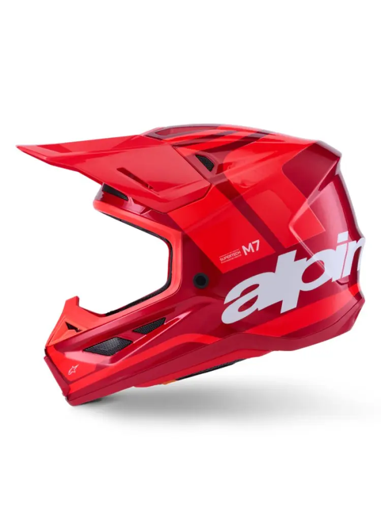 ALPINESTARS(MX) - HELMET SM7 CORE RED-GLOSS XS - 01109075