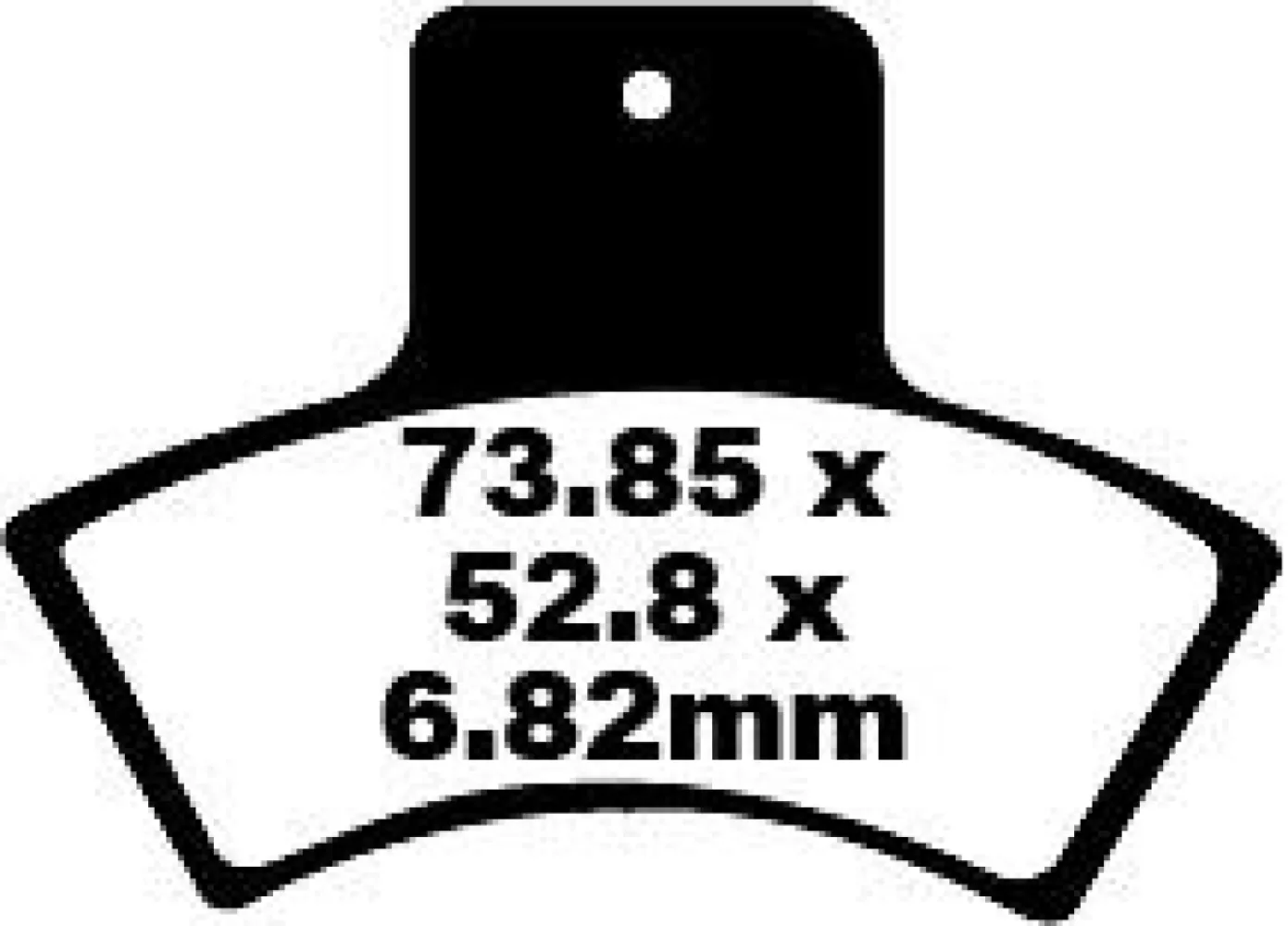 EBC - BRAKE PAD CARBON TT DIRT - 17220271