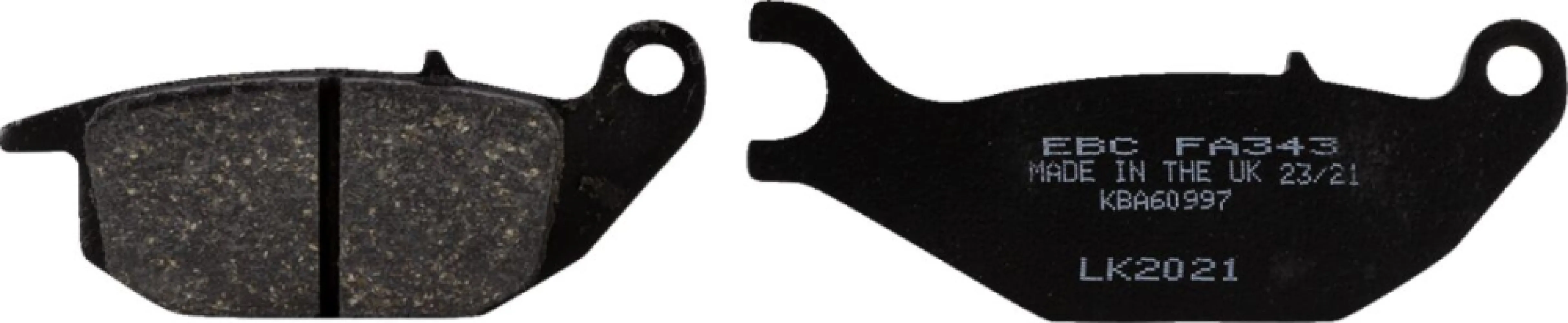 EBC - BRAKE PAD FA SER ORGANIC - 17220280