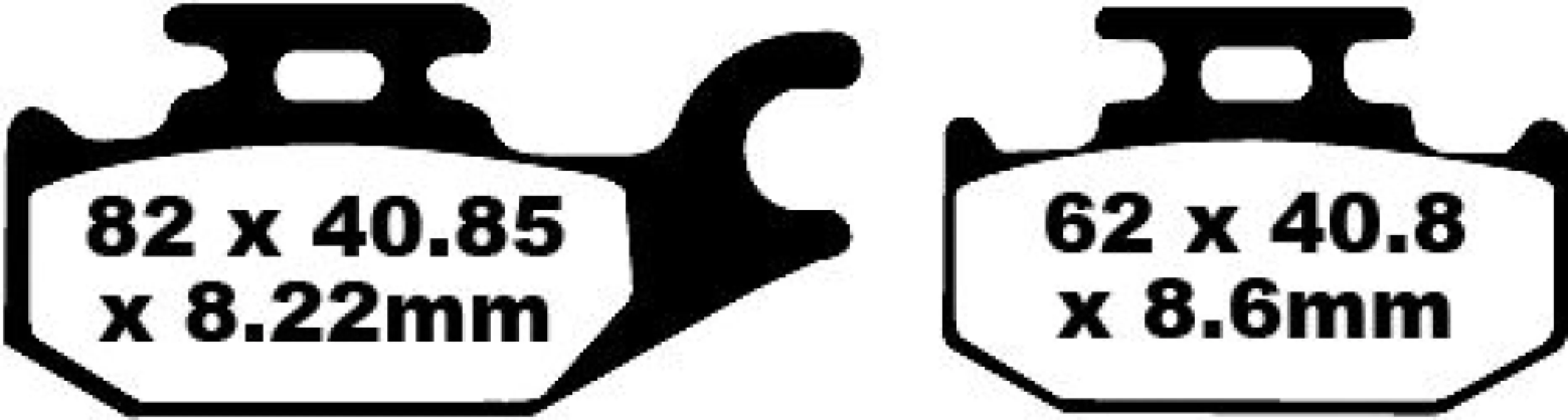 EBC - BRAKE PAD CARBON TT DIRT - 17220293