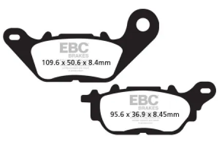 EBC - BRAKE PAD FA SER ORGANIC - 17220592