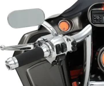 DRAG SPECIALTIES - HOTOP OVAL MIRROR - 19010026