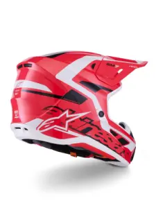 ALPINESTARS(MX) - HELMET SM7 DEED RED/BLK/WH S - 01109106