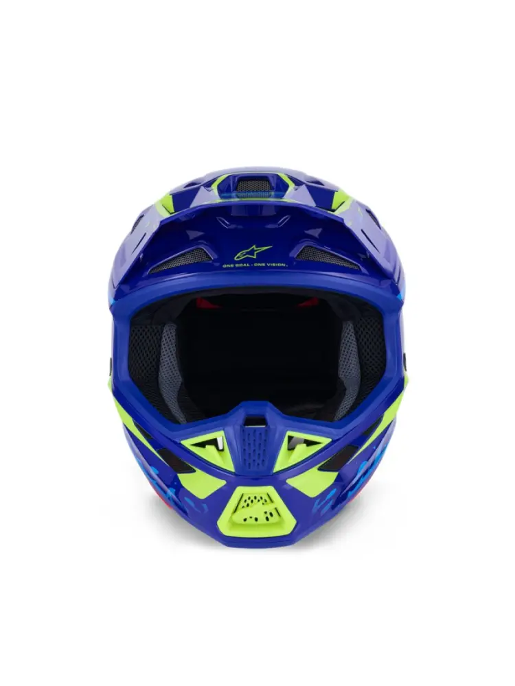 ALPINESTARS(MX) - HELMET SM7 DEED BLUE/YEL M - 01109119