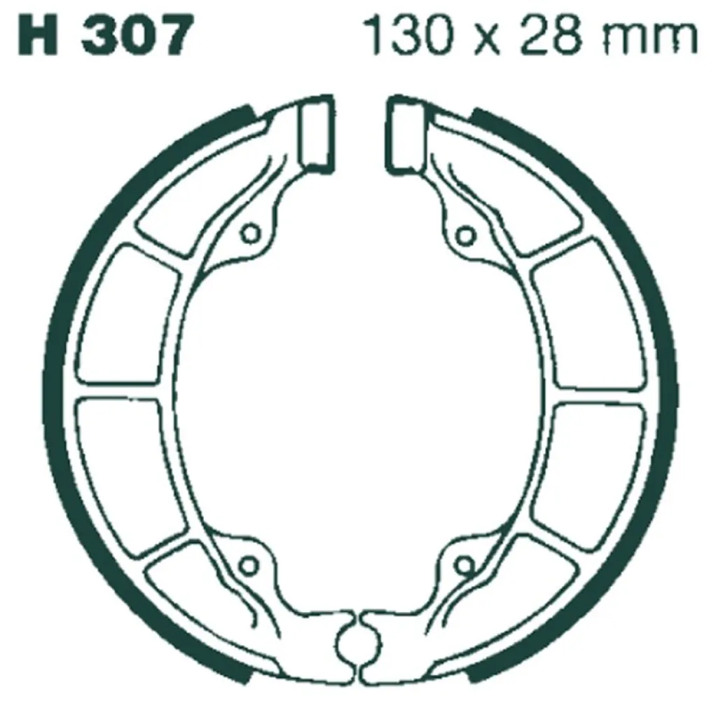 EBC - BRAKE SHOE STANDARD - 17230163